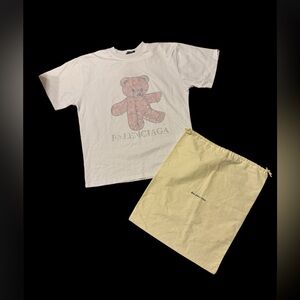 Balenciaga brand new crystal bear t--shirt size L